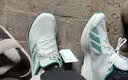 阿迪达斯（adidas）盈风跑鞋男鞋女鞋体测竞速训练运动鞋跑步鞋JP6213 42.5  实拍图