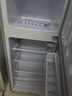 小鸭小冰箱迷你小型家用 冷藏冷冻两用宿舍寝室出租房用双门办公室电冰箱节能省电 【净化去味】188银色【一级能效 节能省电】98L 实拍图