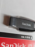 闪迪（SanDisk）256GB USB3.2 U盘 CZ550黑色 读速100MB/s 安全加密 数据恢复 学习办公电脑车载 高速大容量优盘 实拍图