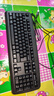 双飞燕（A4TECH）KB-8U 104键有线键盘 薄膜键盘台式电脑键盘办公键盘办公打字手感好大回车键 USB接口 黑色 有线 实拍图