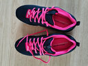 SKECHERS斯凯奇女鞋简约纯色运动鞋 轻质透气减震软底休闲鞋 12615/BKW 黑色/白色 37 实拍图