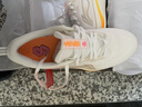 李宁（LI-NING）赤兔9跑步鞋男鞋新款轻量高回弹中考体育竞速运动跑鞋百亿补贴 乳白色/沙丘卡其-1(8) 43 (270mm) 实拍图