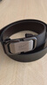 回力皮带男士真皮无牙内穿自动扣腰带男士商务纯中青年潮流牛皮裤腰带 黑色款式一【质保十年用断换新】 实拍图