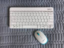 罗技（Logitech）MK245 Nano 键鼠套装 无线键鼠套装 办公键鼠套装 紧凑型 可调支架 带无线2.4G接收器 白 实拍图