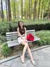 CAMILA KSENIA皮拖鞋女2026新款秋季休闲百搭一字拖时尚平底显白凉拖鞋沙滩鞋子 杏仁奶油白 37 实拍图