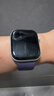 Apple/苹果 Watch S11 智能手表GPS款46毫米银色铝金属表壳雾紫色运动型表带S/M MEVW4CH/B 实拍图