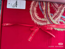 水星家纺结婚床上四件套牡丹大提花红色婚庆床单被套新婚礼物1.8m家居馆 实拍图