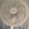 美的（Midea）【品质推荐】七叶轻音柔风电风扇/家用省电落地扇/台式电扇/广角摇头节能宿舍小型风扇 SAE35CA 实拍图