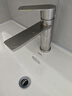 恒洁（HEGII）面盆水龙头 304不锈钢卫生间洗手盆冷热水龙头HMF913-111-SD 实拍图