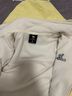 骆驼（CAMEL）三防冲锋衣户外登山服防风防水防污三合一运动外套 AD22263513X，月影黄，女（偏修身） XL 实拍图