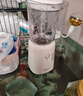 美的（Midea）榨汁辅食料理机橙汁机榨汁杯多功能易清洗家用小型搅拌机小米糊果汁机婴儿辅食机MJ-WBL2501B 实拍图