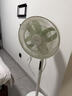 美的（Midea）【幸运草安睡1S】一级能效直流变频声控电风扇家用遥控卧室静音落地扇台式桌面抗菌大风力转页扇 实拍图