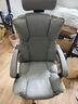 锦汐电脑椅办公椅子电竞椅家用人体工学椅老板椅主播靠背椅皮革转椅 灰色+4级杆+乳胶【二代升级】 实拍图