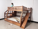 耀拓上下床实木儿童床男孩女孩高低床卧室上下铺成人双层子母床 滑梯款 上铺宽1.6米下铺宽1.8米 实拍图