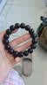 灵木阁真品印度小叶紫檀手串男士天然檀香木质手链女款佛珠文玩老型桶珠 小叶紫檀桶珠12mm【圆满素圈款】 实拍图