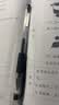 得力（deli）60支办公中性笔签字笔水笔 0.5mm子弹头黑色33109 办公用品 实拍图