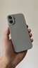 品胜【相机按键全包】适用iPhone17手机壳苹果17保护套亲肤柔性液态男女款超薄全包软壳保护套灰色 实拍图