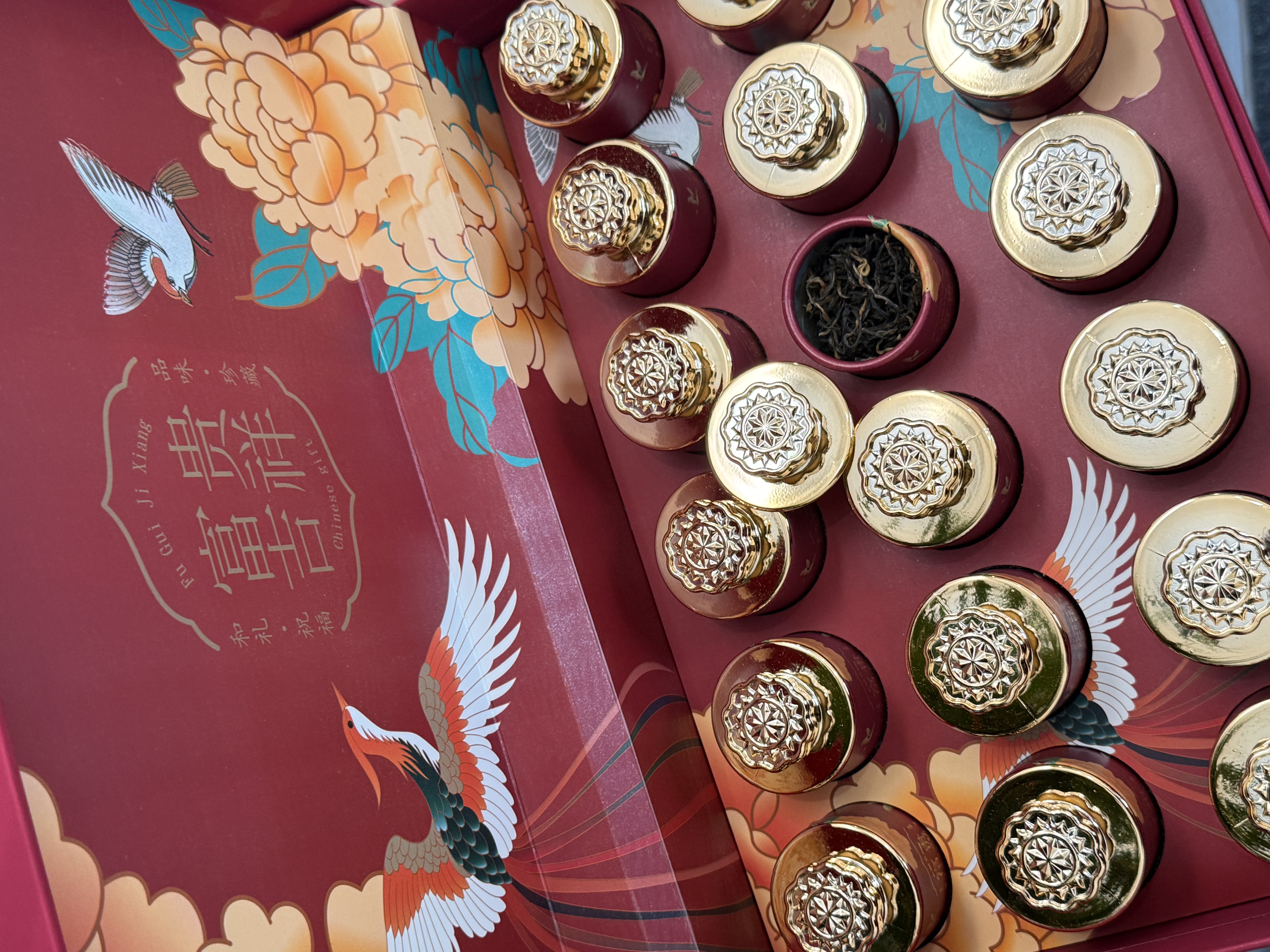 闽景印象金骏眉红茶叶礼盒装2026新茶特级正品高山送老丈人长辈礼物品225g 实拍图