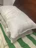 水星家纺枕头枕芯酒店枕头护颈枕头芯家用单个纯棉抗菌可水洗中枕48x74cm 实拍图