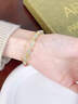 央创时尚手链女款2026新款和田玉手串老婆纪念生日礼物女士母亲节实用S925 实拍图