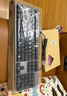 罗技（Logitech）K845机械键盘 有线键盘 办公电脑打字键盘  电竞游戏发光全尺寸个性化定制键帽 K845茶轴+暗香透光键帽 实拍图