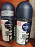 妮维雅（NIVEA）抑汗除臭净味香体止汗腋下干爽滚珠男士黑白出众爽身走珠液50ml*2 实拍图