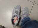 安踏运动鞋男鞋春夏季网面透气耐磨软底休闲健身训练跑步鞋旅游鞋子男 【网面透气】浮云灰/浅银灰-1 40.5 实拍图