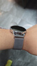 CangHua 适用小米watch5表带xiaomi watch S5/S4/S3/S2/S1/S1Pro/color手表带磁吸式米兰尼斯金属腕带银色 实拍图