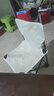 户外装备高品质车载便携亲子户外折叠椅用于露营钓鱼写生 白色中号33（无收纳袋） 实拍图