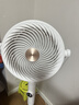 美的（Midea）【净化驱蚊】空气循环扇 直流变频电风扇 大风力落地扇 家用桌面3D摇头 卧室轻音一级能效GDJ24DXS 实拍图