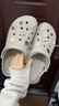 卡骆驰（CROCS）贝雅洞洞鞋男鞋女鞋轻便耐磨一脚蹬拖鞋休闲鞋百搭花园鞋|10126 卵石色-2V3 43 (270mm) 实拍图