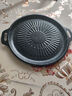 麦饭石烤肉盘家用不粘锅铁板烧韩式烤肉锅电磁炉卡式炉户外烤盘 太阳花烤盘 28cm 实拍图