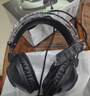 iKF G11游戏耳机头戴式有线耳机USB带麦电竞FPS专用7.1声场听声辨位RGB三角洲电脑无畏契约  机甲黑 实拍图