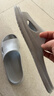 佳途旅行便携一次性拖鞋可家用待客酒店防滑洗澡居家拖鞋灰色44-45 实拍图