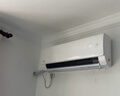 美的空调  2匹 新一级能效变频 冷暖大卧室27㎡ 双排纯铜管 空调挂机 实拍图