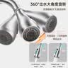 四季沐歌厨房水龙头系列304不锈钢万向360°旋转双水花冷热洗菜盆龙头 实拍图