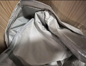 雨航（YUHANG）电动车雨衣电动车专用电瓶车雨披带镜套浅灰色5XL 实拍图
