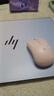 罗技（Logitech）M240无线蓝牙鼠标 静音轻音商务办公人体工学设计便携平板适用（Mac/iPad/笔记本）M221升级版 M221茱萸粉-接收器款【带电池】 实拍图