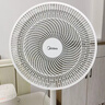美的（Midea） 电风扇 家用风扇7叶落地扇立式轻音节能大风量电扇台扇迷你扇台立两用转页扇空气循环扇安静低音 尺寸升级丨纯铜电机 8米送风·SAE35CA1 家用落地扇 实拍图