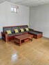 辰娅 实木沙发 胡桃木实木沙发组合现代中式冬夏两用大小户型储物家具 【70%选择】四人位+贵妃榻+茶几 实拍图