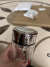 特美刻（TOMIC）男士玻璃杯双层加厚高硼硅玻璃水杯纯钛茶隔过滤家用办 银本色【钛茶隔】360ml 实拍图