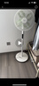 美的（Midea）【幸运草安睡1S】一级能效直流变频声控电风扇家用遥控卧室静音落地扇台式桌面抗菌大风力转页扇 实拍图