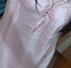 浪莎睡裙女性感冰丝仿真丝睡衣薄款高级感V领蕾丝女士家居服 实拍图