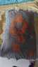 源生活 带固定枕巾 加大男士防油防汗 刺绣工艺枕头巾带绑带 53x80cm 实拍图