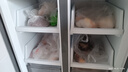 华凌美的出品426十字双开门冰箱超薄风冷无霜一级能效双变频对开多门四门京东自营HR-426WSP国家补贴 实拍图