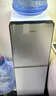 美的（Midea）饮水机家用上置式桶装水立式钢化玻璃双开门饮水器 YD1518S-X 制冷制热型 实拍图