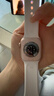 Apple/苹果 Watch S11 智能手表GPS款42毫米玫瑰金色铝金属表壳淡桃粉色运动型表带S/M MEUN4CH/B 实拍图