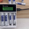 德力普（Delipow）1号充电电池 D型电池大容量5500毫安一号电池适用热水器煤气灶 2槽充电器+2节1号5500毫安电池 实拍图