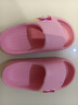巴布豆儿童拖鞋男女童宝宝软底居家浴室夏季凉拖鞋 粉色 170码 实拍图