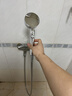 Rosecret【德国】增压淋浴花洒喷头全套强劲家用多功能洗澡手持莲蓬喷头 【星光银】单喷头+1.5米防爆软管丨浴室浴霸带软管 硅胶出水孔密集大出水量畅享淋浴 实拍图